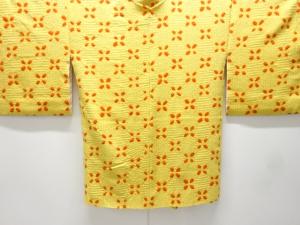 絞り　花模様羽織